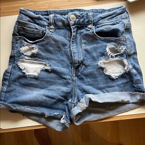 American Eagle Outfitters Blue Denim Shorts